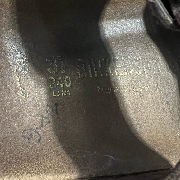 Birkenstock Brown Strap Sandals Size 37 or US 6 - Picture 4 of 4